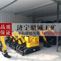 广西贺州1吨履带式挖掘机 柴油微挖机 迷你果园大棚挖沟机