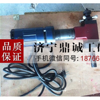 石家庄手持式电动管道坡口机 ISY-28T内张式管子平口机
