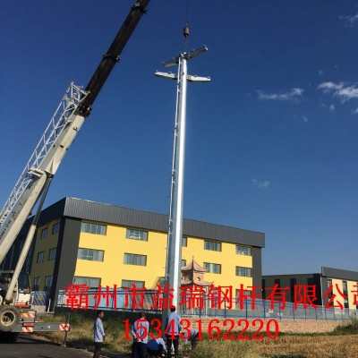 甘肃省电力输电10kv金属钢杆 直线钢杆