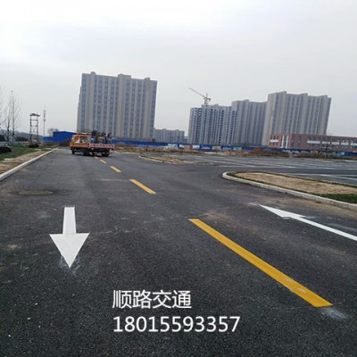 吴江交通道路标线标记划线价格