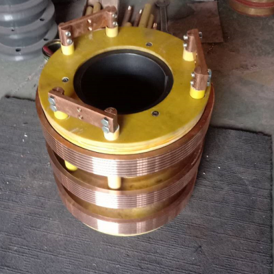 高压电机集电环上海产YRKK800紫铜电机滑环导电环
